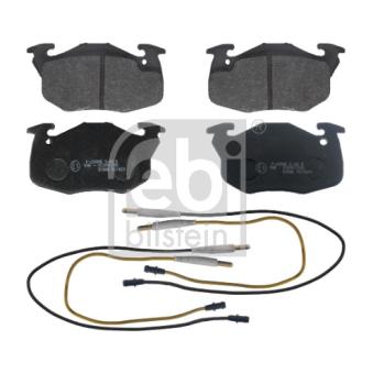 Jeu de 4 plaquettes de frein avant FEBI BILSTEIN [16291]