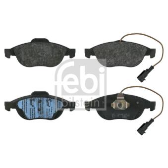 Jeu de 4 plaquettes de frein avant FEBI BILSTEIN OEM 71713143