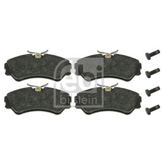 Jeu de 4 plaquettes de frein avant FEBI BILSTEIN OEM 701698151C