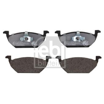 Jeu de 4 plaquettes de frein avant FEBI BILSTEIN 16328 pour PEUGEOT 307 1.0 TSI - 95cv