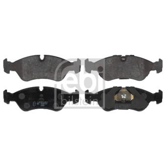 Jeu de 4 plaquettes de frein avant FEBI BILSTEIN OEM 1605911 Jeu de 4 plaquettes de frein avant FEBI BILSTEIN OEM 1605911