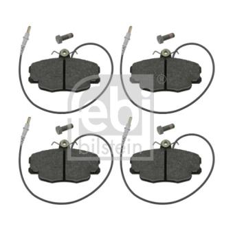 Jeu de 4 plaquettes de frein avant FEBI BILSTEIN OEM 95658557