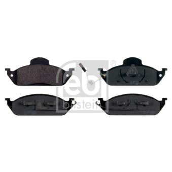 Jeu de 4 plaquettes de frein avant FEBI BILSTEIN OEM A1634201220