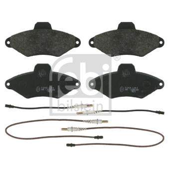 Jeu de 4 plaquettes de frein avant FEBI BILSTEIN OEM 425156