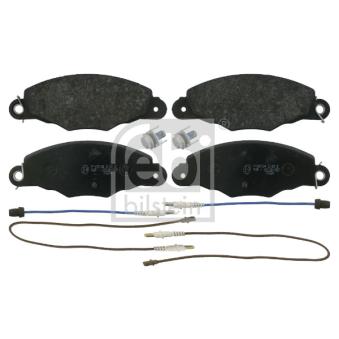 Jeu de 4 plaquettes de frein avant FEBI BILSTEIN OEM 425211