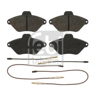 Jeu de 4 plaquettes de frein avant FEBI BILSTEIN OEM 425257