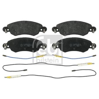 Jeu de 4 plaquettes de frein avant FEBI BILSTEIN OEM 425214