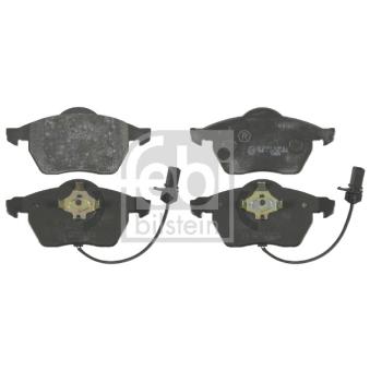 Jeu de 4 plaquettes de frein avant FEBI BILSTEIN OEM 4F0698151 Jeu de 4 plaquettes de frein avant FEBI BILSTEIN OEM 4F0698151