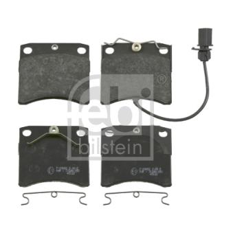 Jeu de 4 plaquettes de frein avant FEBI BILSTEIN OEM 7D0698151H Jeu de 4 plaquettes de frein avant FEBI BILSTEIN OEM 7D0698151H