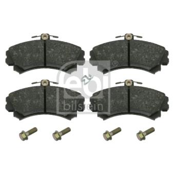 Jeu de 4 plaquettes de frein avant FEBI BILSTEIN OEM PW890078