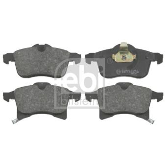 Jeu de 4 plaquettes de frein avant FEBI BILSTEIN 16491 pour OPEL COMBO 1.6 CDTI - 110cv