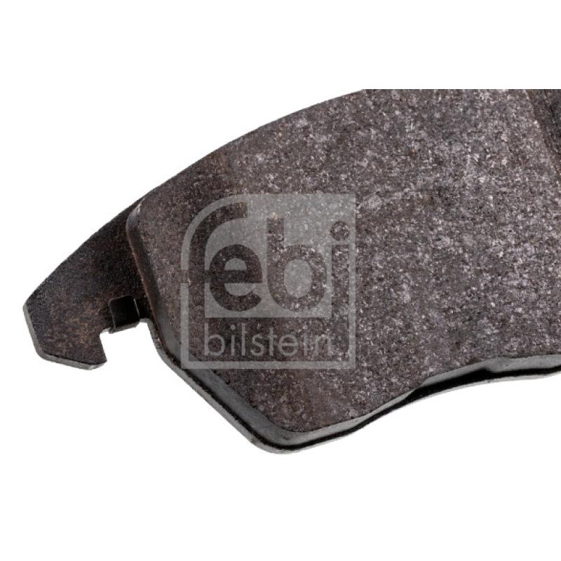 Jeu de 4 plaquettes de frein avant FEBI BILSTEIN 16502 - Visuel 1