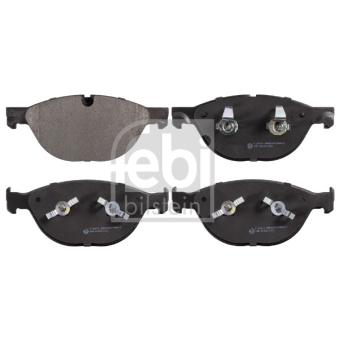 Jeu de 4 plaquettes de frein avant FEBI BILSTEIN [16519]
