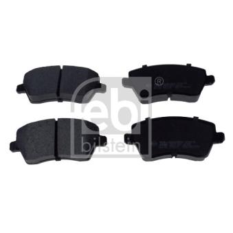 Jeu de 4 plaquettes de frein avant FEBI BILSTEIN 16523 pour TOYOTA PASEO 1.5 dCi 110 - 110cv