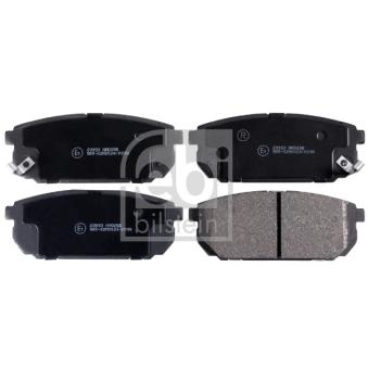 Jeu de 4 plaquettes de frein arrière FEBI BILSTEIN OEM 583023EE00