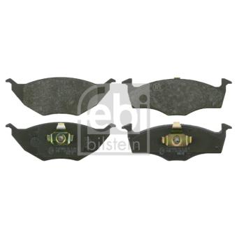 Jeu de 4 plaquettes de frein avant FEBI BILSTEIN [16530]