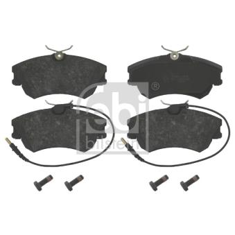Jeu de 4 plaquettes de frein avant FEBI BILSTEIN OEM 6025315867