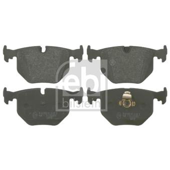 Jeu de 4 plaquettes de frein arrière FEBI BILSTEIN OEM 34213403241