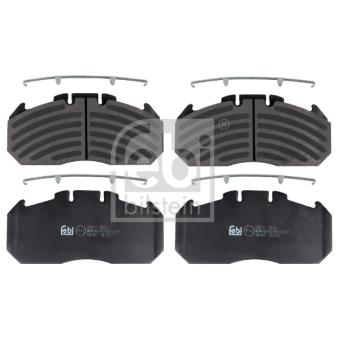 Jeu de 4 plaquettes de frein avant FEBI BILSTEIN [16565]