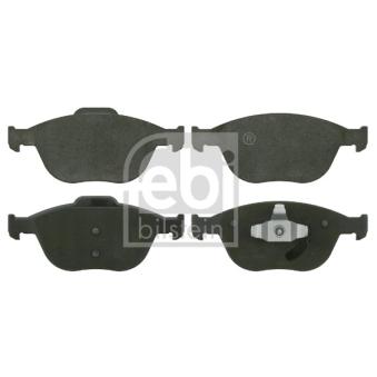 Jeu de 4 plaquettes de frein avant FEBI BILSTEIN 16570 pour AUDI Q5 1.8 TDCi - 110cv