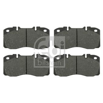 Jeu de 4 plaquettes de frein avant FEBI BILSTEIN OEM 0002995819