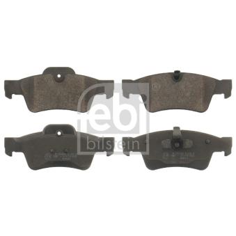 Jeu de 4 plaquettes de frein arrière FEBI BILSTEIN [16615]