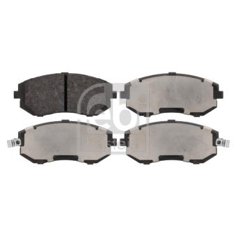 Jeu de 4 plaquettes de frein avant FEBI BILSTEIN OEM 26296FE080