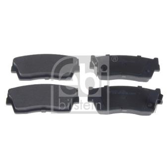 Jeu de 4 plaquettes de frein avant FEBI BILSTEIN 16656 pour SUZUKI VITARA 1.9 D - 68cv