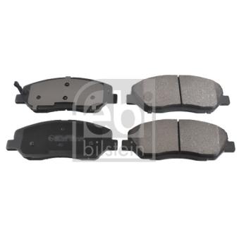 Jeu de 4 plaquettes de frein avant FEBI BILSTEIN OEM 581012PA70SK1