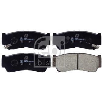 Jeu de 4 plaquettes de frein arrière FEBI BILSTEIN OEM 583024AA00