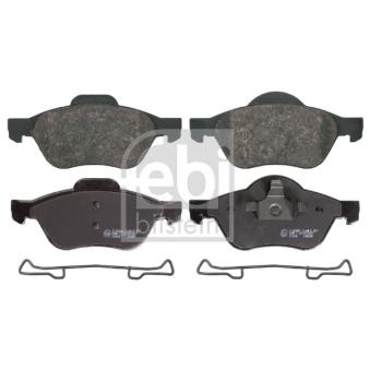 Jeu de 4 plaquettes de frein avant FEBI BILSTEIN OEM 7701210127