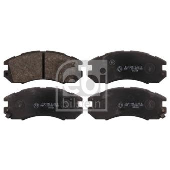 Jeu de 4 plaquettes de frein avant FEBI BILSTEIN OEM 26296AA101