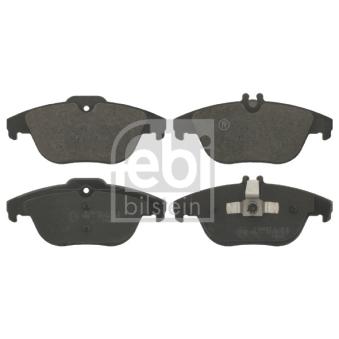 Jeu de 4 plaquettes de frein arrière FEBI BILSTEIN 16736 pour HONDA LOGO E 300 - 252cv