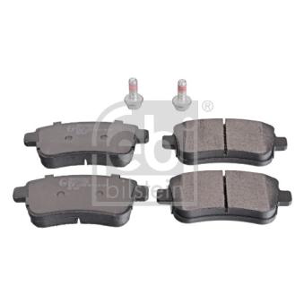 Jeu de 4 plaquettes de frein arrière FEBI BILSTEIN [16784]