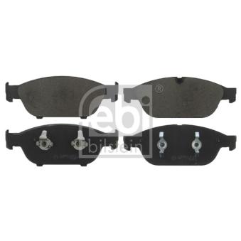 Jeu de 4 plaquettes de frein avant FEBI BILSTEIN OEM 4G0698151B