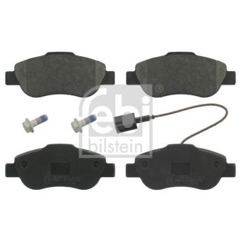 Jeu de 4 plaquettes de frein avant FEBI BILSTEIN OEM 71773151