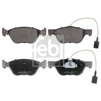 Jeu de 4 plaquettes de frein avant FEBI BILSTEIN 16849 pour LEXUS ES 1.9 JTD - 110cv