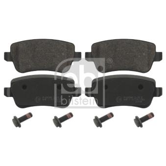 Jeu de 4 plaquettes de frein arrière FEBI BILSTEIN OEM 77364168 Jeu de 4 plaquettes de frein arrière FEBI BILSTEIN OEM 77364168