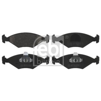 Jeu de 4 plaquettes de frein avant FEBI BILSTEIN OEM 9948038