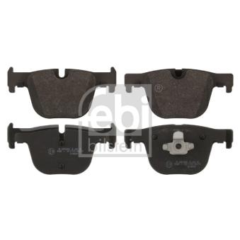 Jeu de 4 plaquettes de frein arrière FEBI BILSTEIN 16867 pour BMW Série 3 320 d - 163cv