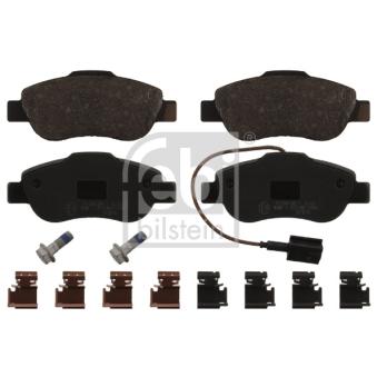 Jeu de 4 plaquettes de frein avant FEBI BILSTEIN OEM 425406