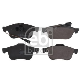 Jeu de 4 plaquettes de frein avant FEBI BILSTEIN [16881]