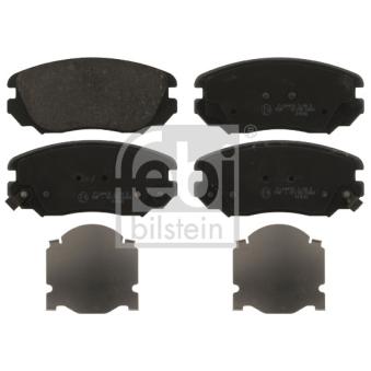 Jeu de 4 plaquettes de frein avant FEBI BILSTEIN OEM 22959105