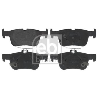 Jeu de 4 plaquettes de frein arrière FEBI BILSTEIN 16943 pour MERCEDES-BENZ CLE 2.0 EcoBlue - 120cv