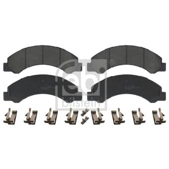 Jeu de 4 plaquettes de frein arrière FEBI BILSTEIN OEM 8982169220