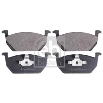 Jeu de 4 plaquettes de frein avant FEBI BILSTEIN 16960 pour PEUGEOT 307 1.0 TSI - 95cv