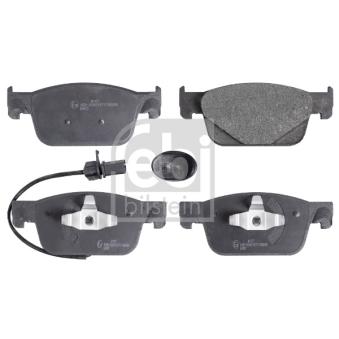 Jeu de 4 plaquettes de frein avant FEBI BILSTEIN 16962 pour BMW X5 35 TDI - 150cv