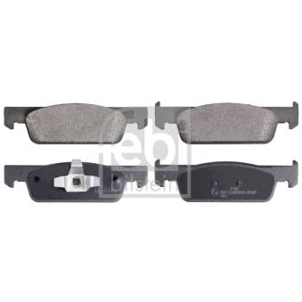 Jeu de 4 plaquettes de frein avant FEBI BILSTEIN OEM A4534211400