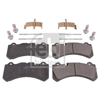Jeu de 4 plaquettes de frein avant FEBI BILSTEIN OEM 31408076 Jeu de 4 plaquettes de frein avant FEBI BILSTEIN OEM 31408076