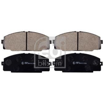 Jeu de 4 plaquettes de frein avant FEBI BILSTEIN OEM 0446526320